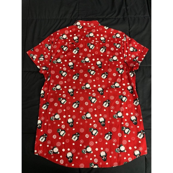 Winter Holiday Button Down - Picture 2 of 2